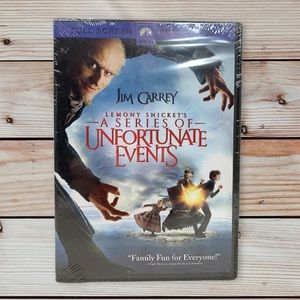 Lemony Snicket's - A Series of Unfortunate Events - DVD - Sealed